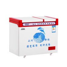 Large Frozen Small Refrigeration Top Open Door Direct Cooling Freezer